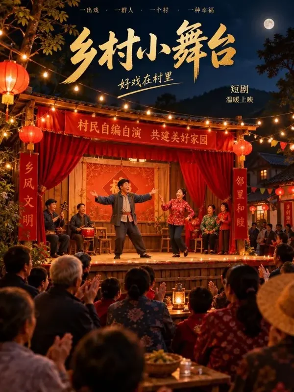 《村晚大舞台》- 红果短剧生活喜剧短剧封面