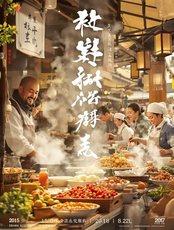 《小镇菜市场的早晨》- 红果短剧市井生活短剧封面
